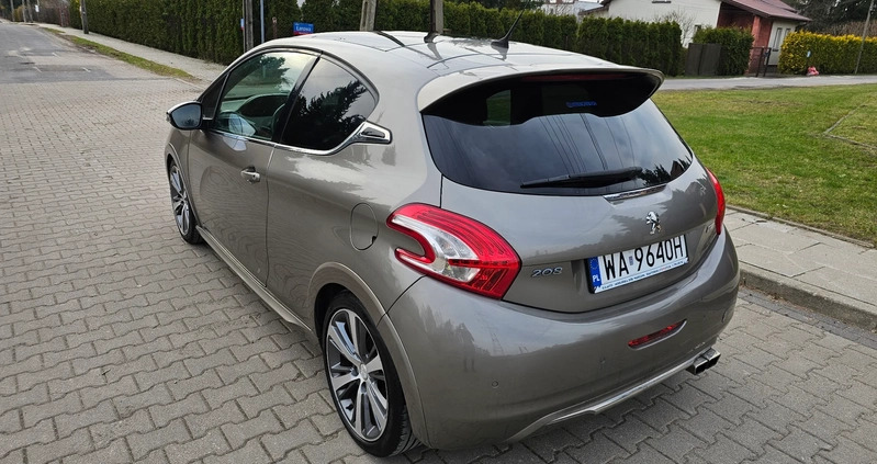 Peugeot 208 cena 28900 przebieg: 198000, rok produkcji 2015 z Stopnica małe 742